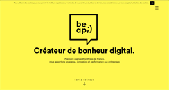 Desktop Screenshot of beapi.fr