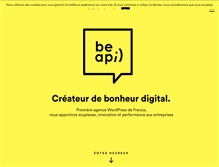 Tablet Screenshot of beapi.fr